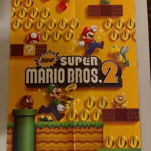 SUPER MARIO BROS. 2 POSTER BY GAMES MASTER